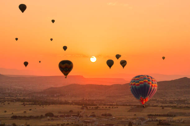 istock Hot Air Balloons To Fly over Cappadocia 1049984710