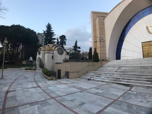 istock Resurrection Cathedral, Tirana, Albania 1049984776