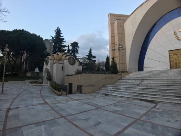 istock Resurrection Cathedral, Tirana, Albania 1049984794
