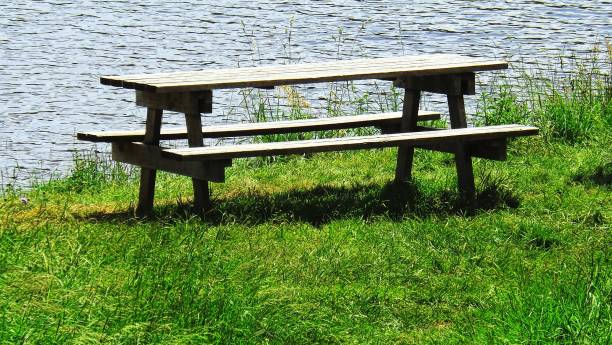 istock Rest area at Lake Guery 1049987798