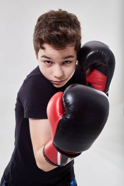 istock Young muay thai fighter 1049994700