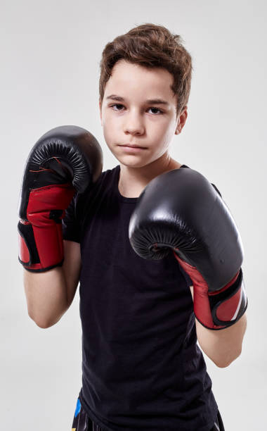 istock Young muay thai fighter 1049994724