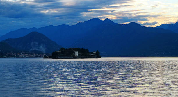 istock Sunset on the Lake Maggiore 1049997542