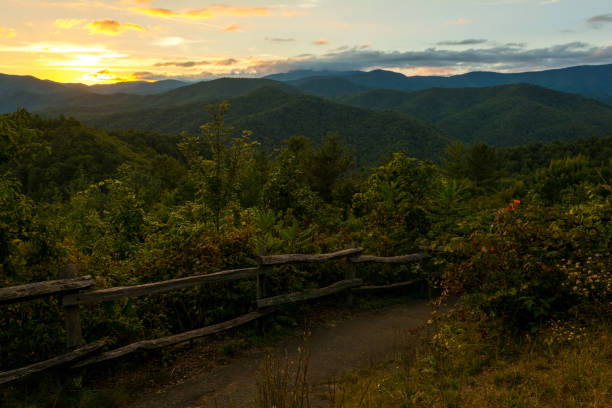 istock Sunset Over the Cataloochee Valley 1050006860