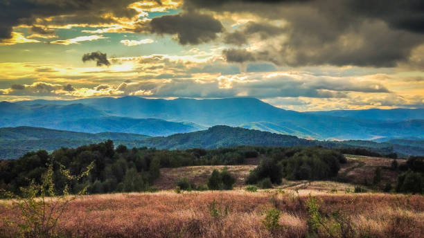 istock Sunset in the Carpathian mountains 1050012718