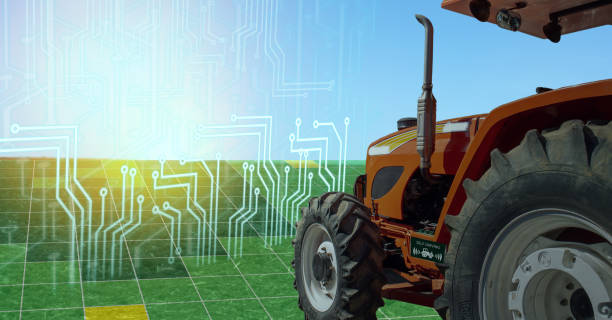 istock iot smart farming, agriculture in industry 4.0 technology with artificial intelligence and machine learning concept. it help to improve, categorized, specified goal, solve problem, keep goal, predict 1050032030