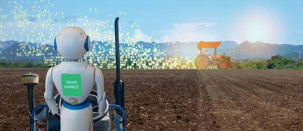 istock iot smart farming, agriculture in industry 4.0 technology with artificial intelligence and machine learning concept. it help to improve, categorized, specified goal, solve problem, keep goal, predict 1050032038
