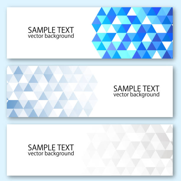 서식 파일 벡터 디자인 - abstract backgrounds geometric shape triangle stock illustrations