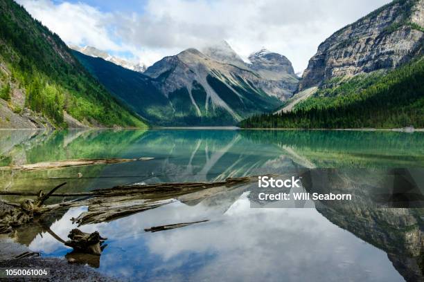 Kinney Lake Mt Robson Provincial Park Canada Stock Photo - Download Image Now - Mt Robson, Beauty, Beauty In Nature