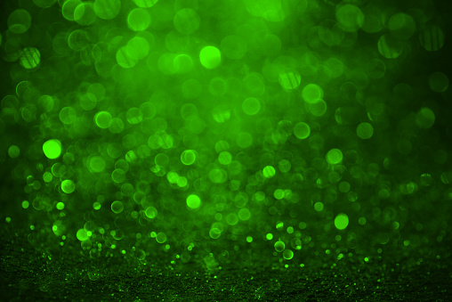 Green Abstract Shiny Background