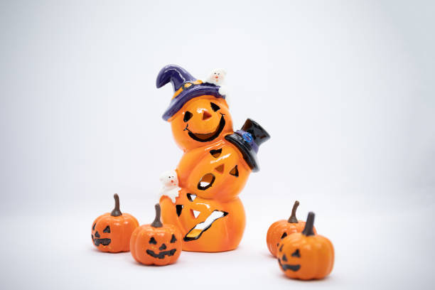 istock Halloween and decoration concept 1050066568
