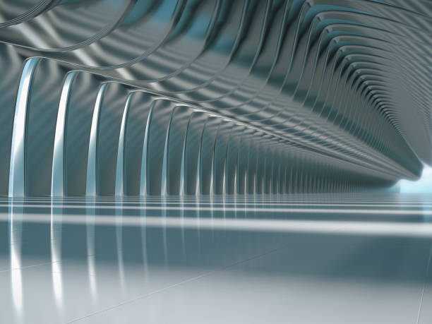 istock Abstract structure,Product showcase background,Long tunnel,Long corridor 1050093564