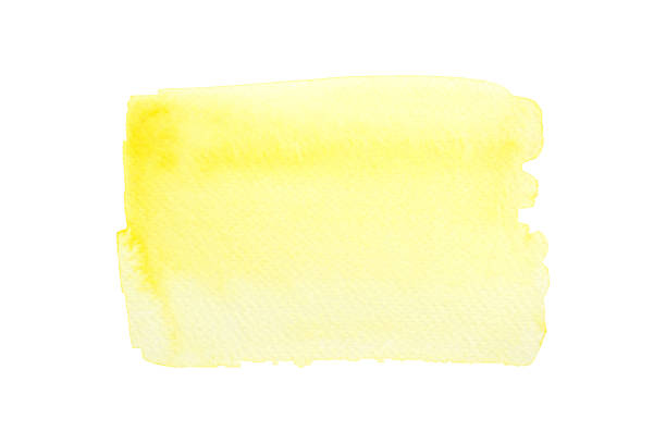 istock Yellow watercolor for an abstract background. 1050127574