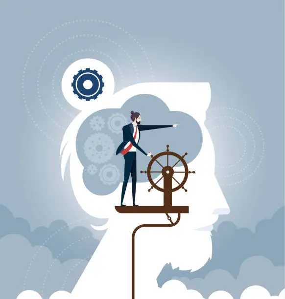 Vector illustration of Business Leadership - Business concept vector