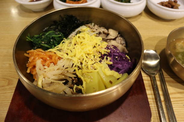 istock Bibimbap, Korean traditional food 1050165940