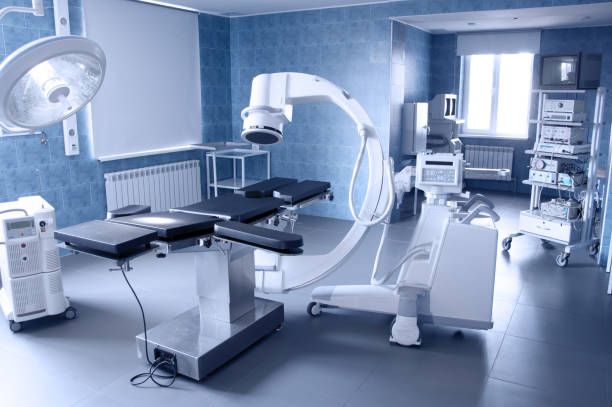 istock hospital operating. medical equipment. 1050168532