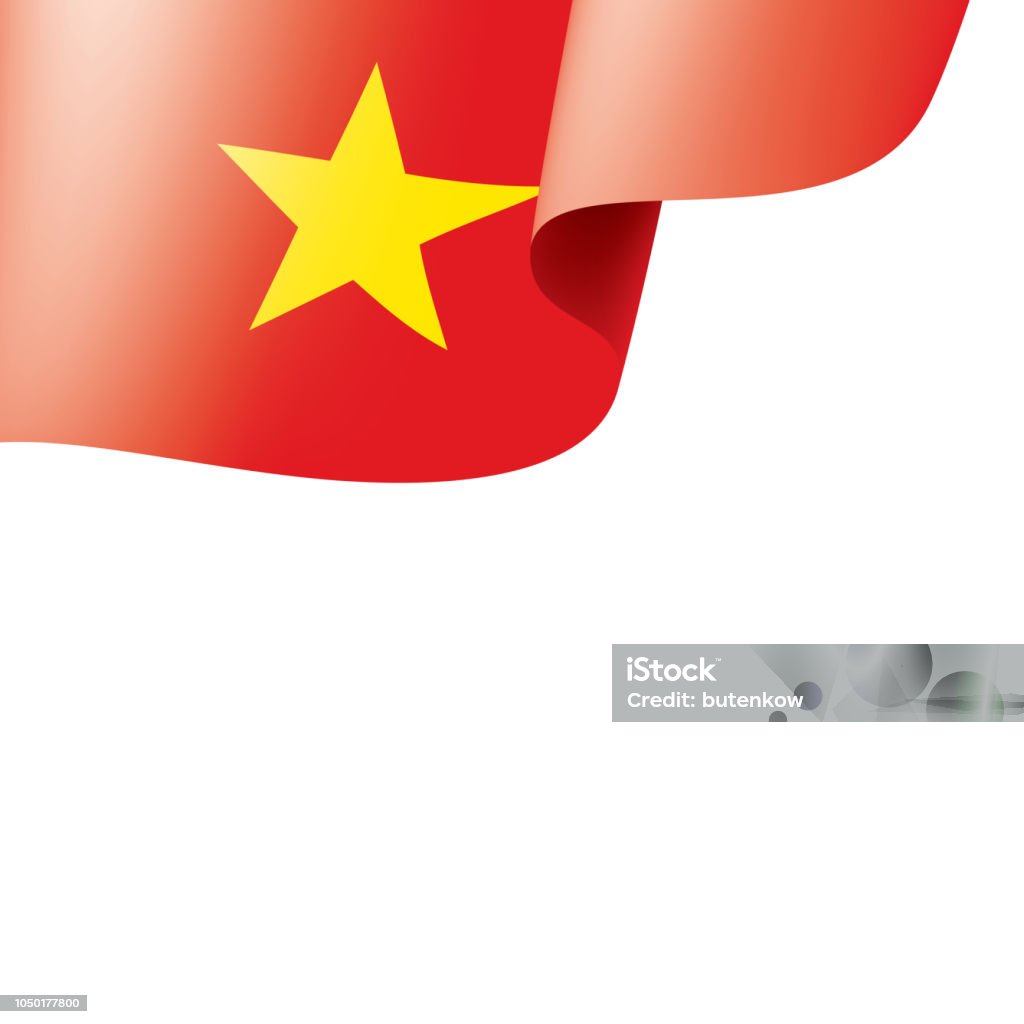 Cờ Việt Nam Minh Họa Vector Trên Nền Trắng Hình minh họa Sẵn có ...