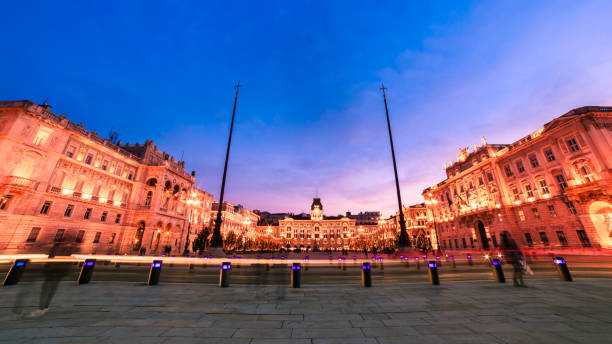 istock The square of Trieste during Christmas time 1050181048