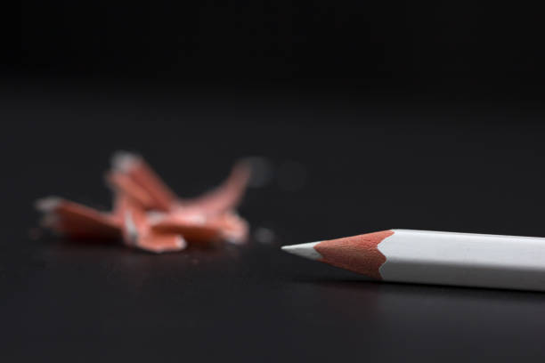istock color Pencils success creative concept On Black Background Close-up 1050181164