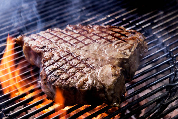 istock Porterhouse steak on the coals 1050186980