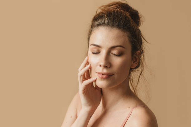 istock Woman beauty portrait 1050196580