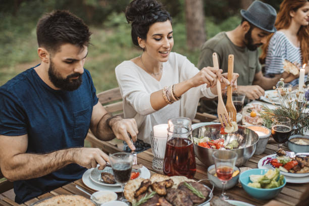 istock Party dinner on porch 1050199118