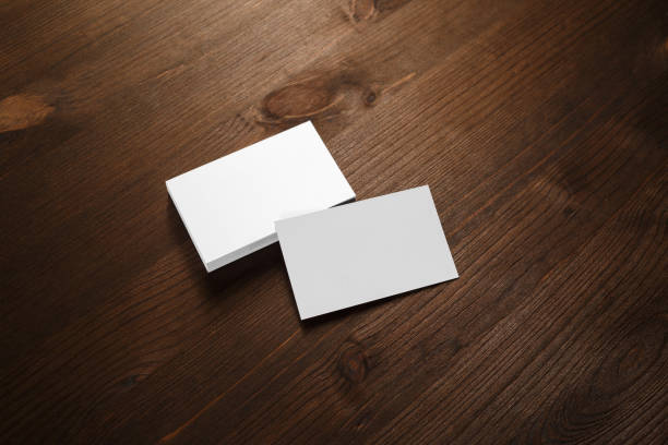 istock Blank business cards 1050202606