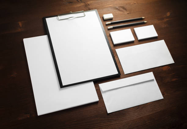 istock Blank corporate stationery 1050202692