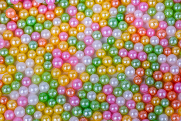 Blue and white balls