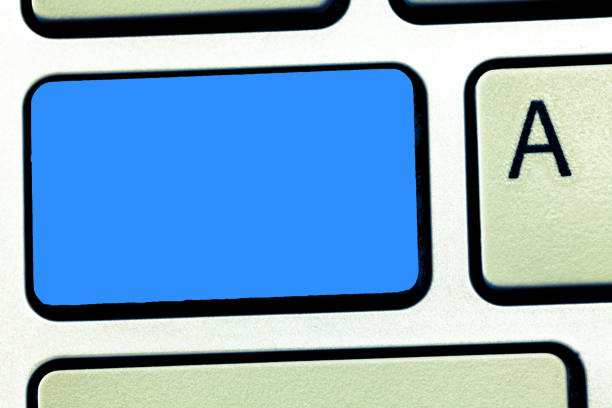 Business Empty template for Layout for invitation greeting card promotion poster voucher. Keyboard key Intention to create computer message, pressing keypad idea