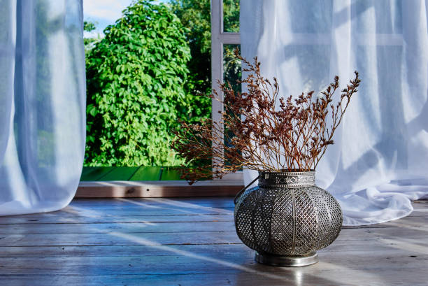 istock Vase with dry flowers. 1050220060
