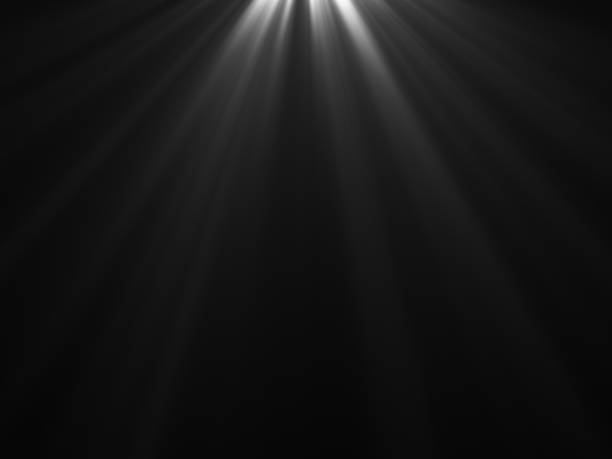 istock White Shine Lights on black background for overlay with copy space 1050226450