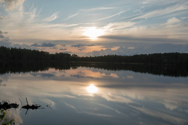istock Lake in the evening 1050230886