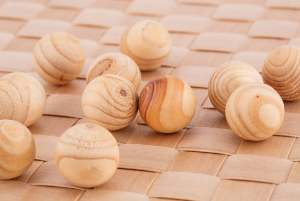 istock Wooden balls 1050236006