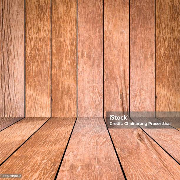 Vintage Aged Brown Color Wooden Stripe Backgrounds Texture Dried Surface Of Carpentry Veneer Wood Slice Backdrop In Vertical For Design As Presentation Promote Product Photo Montage Banner Ads And Web Stock Photo - Download Image Now