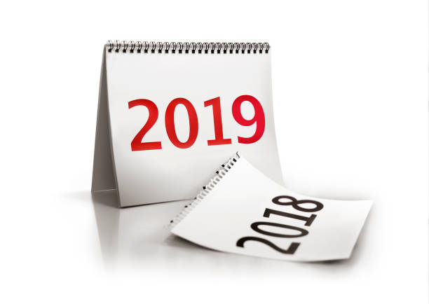 istock Calendar with the old and new year 2019 1050248616