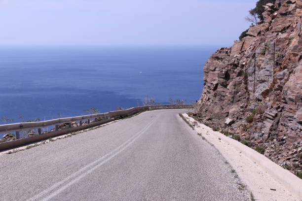 istock Mountain road, Ikaria 1050255076