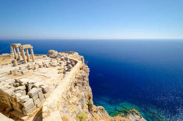 Amazing view on sea from Lindos