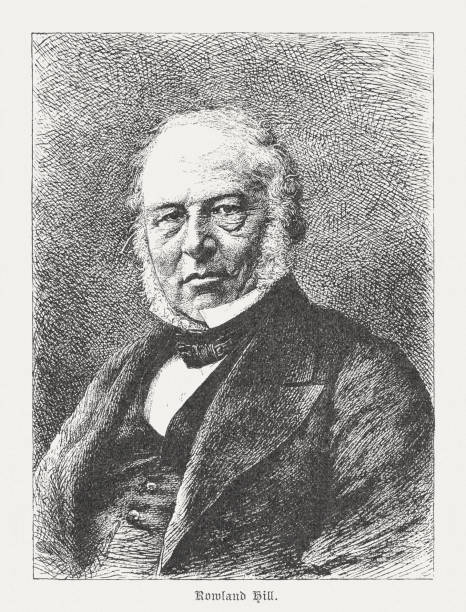 istock Sir Rowland Hill (1795-1879), English teacher and inventor, published 1885 1050294228