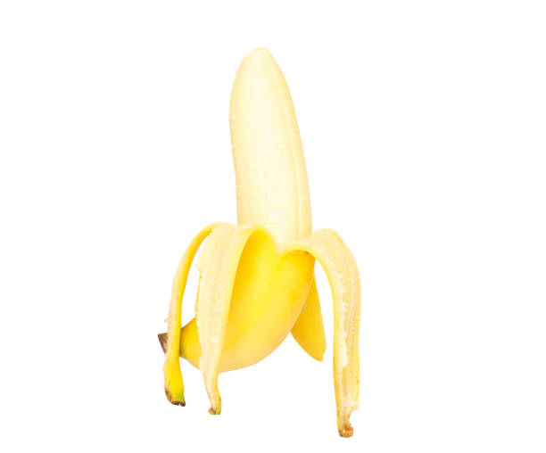 istock Fresh banana isolated on white background, fruit healthy concept 1050300166