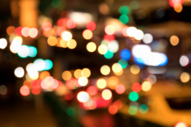 istock Abstract background image of blurry celebration lights 1050301296