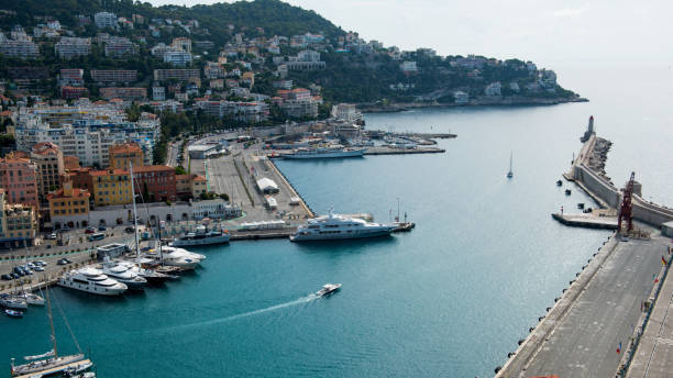 istock Fantastic panorama of Nice, France 1050307486