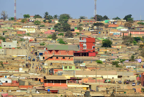 istock Luanda - endless slum, locally called a 