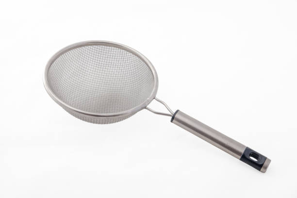 istock Metal sieve isolated on white 1050319414