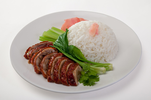 Grilled Duck Rice