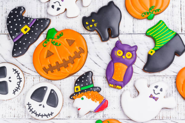 istock Assortment of gingerbread cookies 1050332526