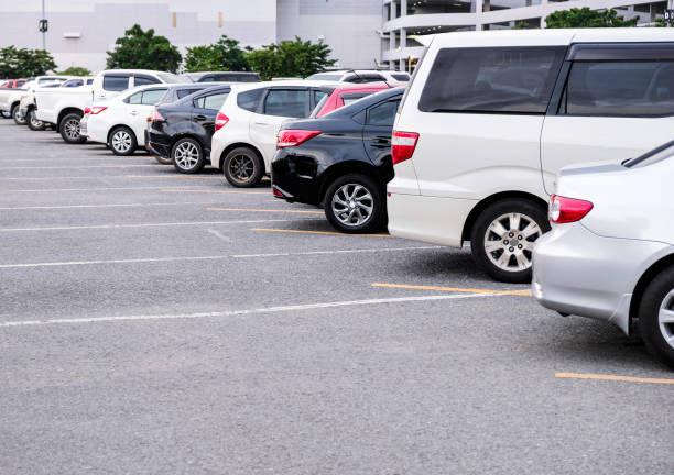istock Car parking in the city 1050335980