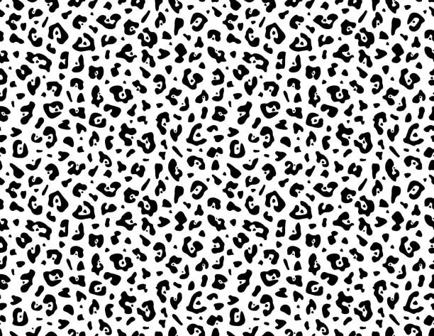 Vector illustration of Seamless Leopard Skin Pattern