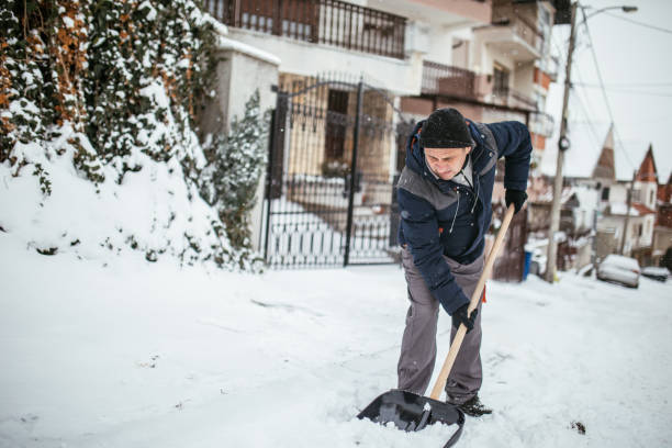 istock Cleaning snow on the street 1050350118