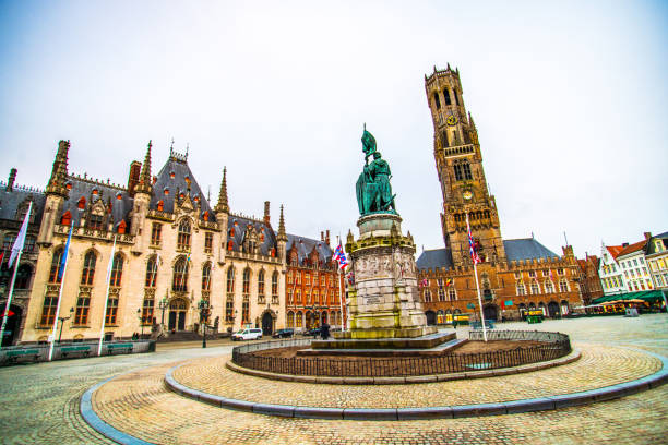 istock The Markt of Bruges 1050368304